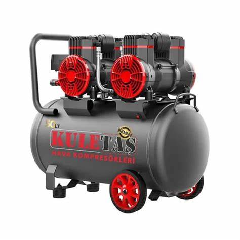 KALE 50 LT 4 HP (2*1,5 KW)YAĞSIZ SEZSİZ HIZLI HAVA KOM.