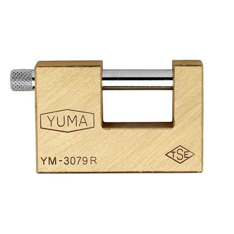 YUMA KAYAR MİLLİ ASMA KİLİT PİRİNÇ 70 MM YM-3070