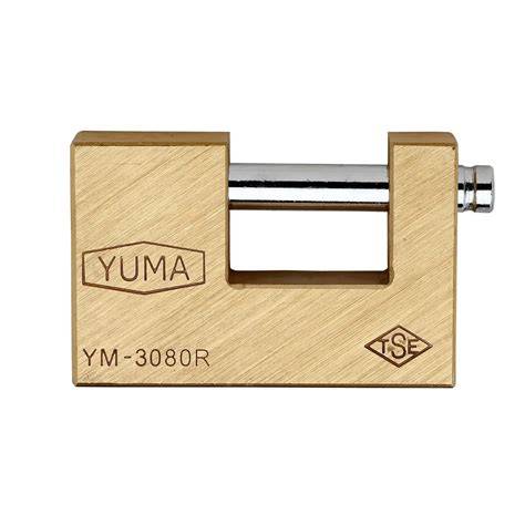 YUMA KAYAR MİLLİ ASMA KİLİT PİRİNÇ 80 MM YM-3080