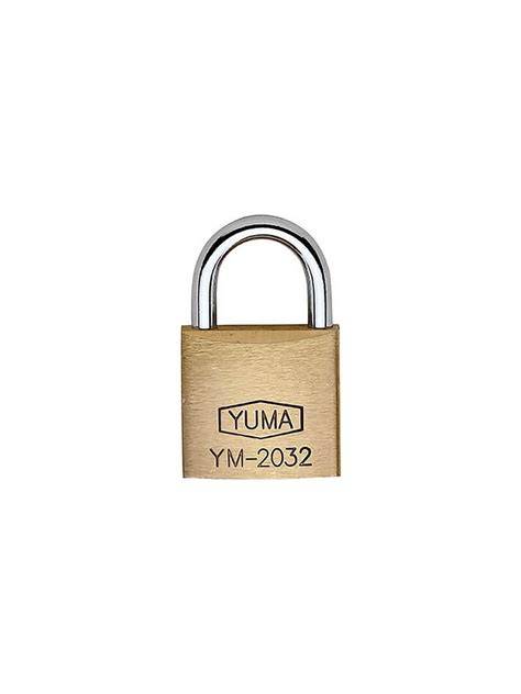 YUMA PİRİNÇ ASMA KİLİT 32 MM YM-2032