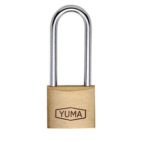 YUMA PİRİNÇ ASMA KİLİT UZUN 40 MM YM-2040L