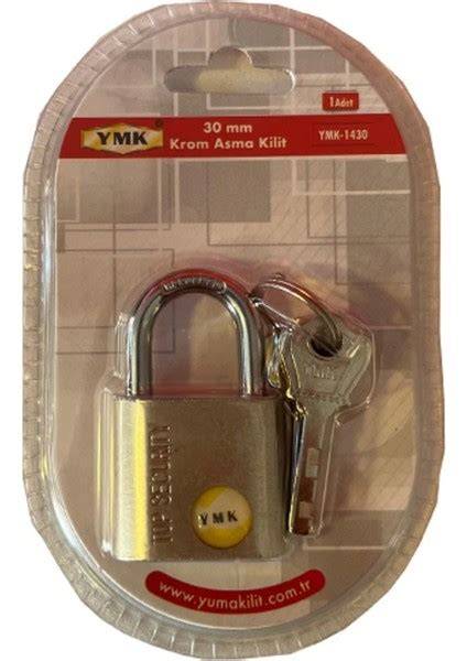 YMK ASMA KİLİT KROM 30 MM YMK-1430