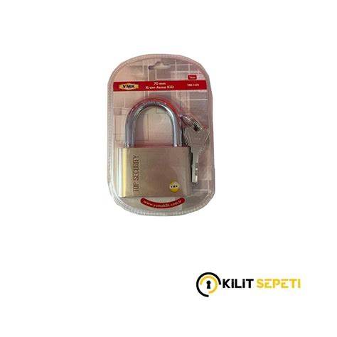 YMK ASMA KİLİT KROM 70 MM YMK-1470