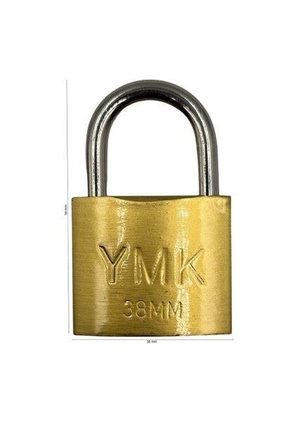 YMK ASMA KİLİT SARI 38 MM YMK-1238B