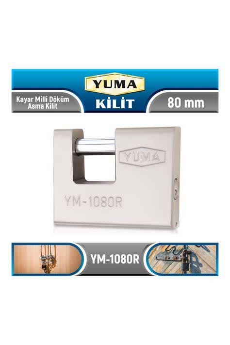 YUMA KAYAR MİLLİ KİLİT DÖKÜM 80MM 1080R