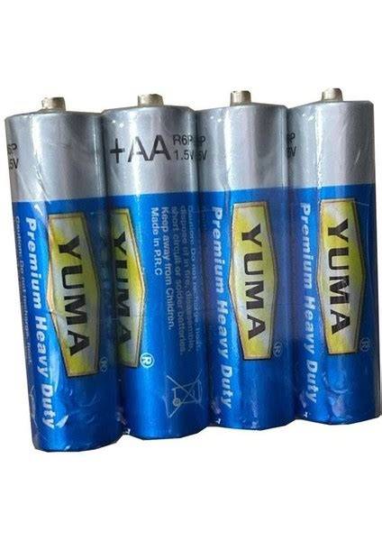 YUMA AA-CARBON R6P 1.5V KALEM PİL YM-900