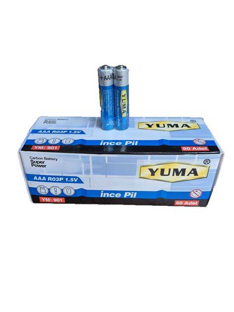 YUMA AAA-CARBON R03P 1.5V İNCE PİL YM-903
