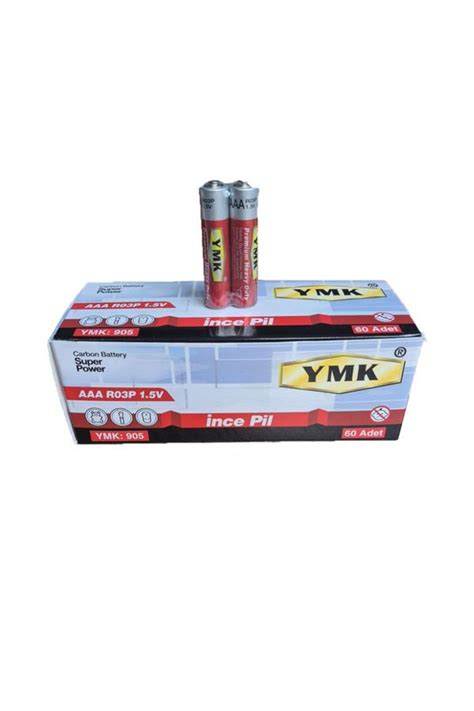 YMK AAA-CARBON R03P 1.5V İNCE PİL YM-905