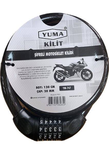 YUMA MOTORBİSİKLET KLD. ŞİFRELİ 20X120 CM YM-747