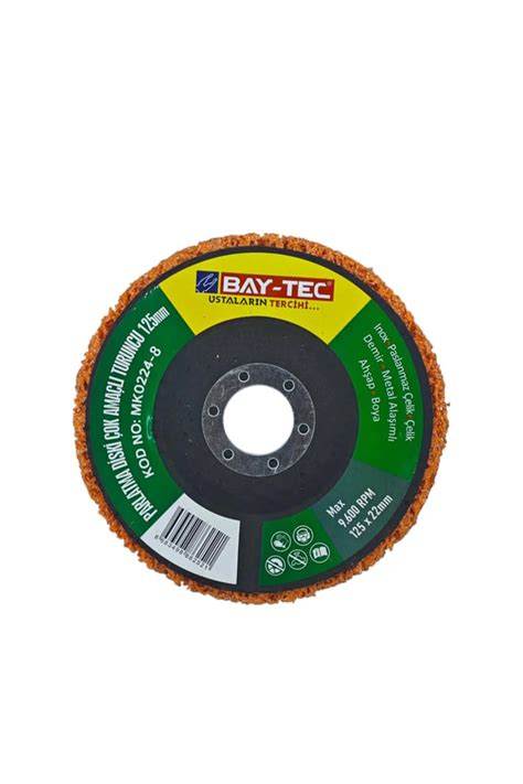 BAYTEC 0224-8 PARLATMA DİSK ÇOK AMAÇ TURUNCU 125