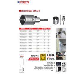 BAYTEC MU0880 SDS BETON BUAT AÇMA ADAPTÖRLÜ 75 MM