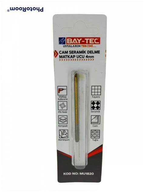 BAYTEC MU1820 CAM SERAMİK DELME MATKAP UCU 4 MM