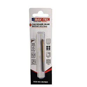 BAYTEC MU1821 CAM SERAMİK DELME MATKAP UCU 5 MM