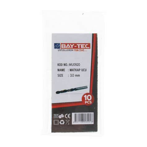 BAYTEC MU0920 HSS MATKAP UCU 3 MM