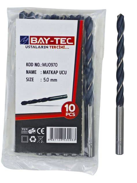 BAYTEC MU0970 HSS MATKAP UCU 5 MM