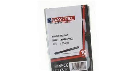 BAYTEC MU1000 HSS MATKAP UCU 6.5 MM