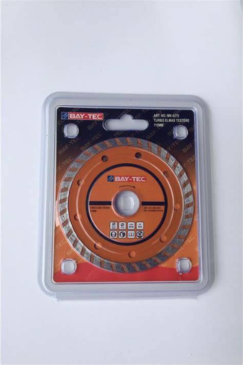 BAYTEC SÜPER TURBO ELMAS TESTERE (İNCE) 180 MM