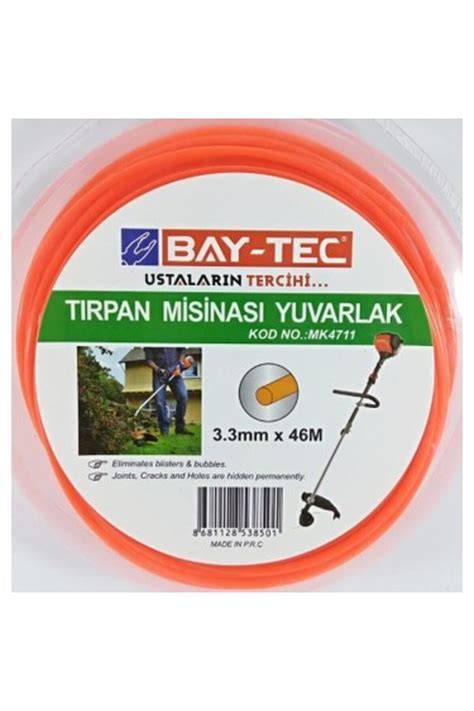 BAYTEC MK4711 TIRPAN MİSİNASI YUVARLK 3.3 MMx46 MT