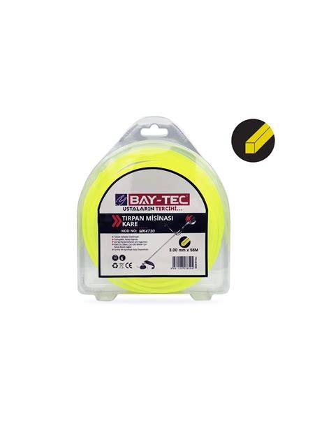 BAYTEC MK4730 TIRPAN MİSİNASI KARE 3.0MM X 51 MT