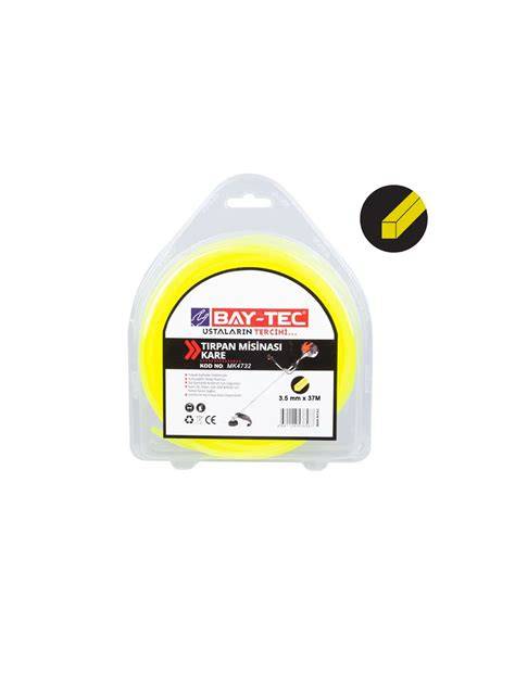 BAYTEC MK4732 TIRPAN MİSİNASI KARE 3.5MM X 37 MT