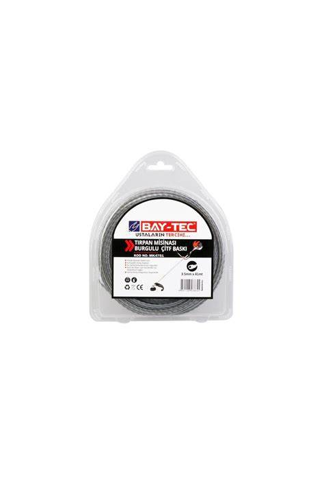 BAYTEC TIRPAN MİSİNA BURGULU ÇİFT BASKI 3.3MX46MT