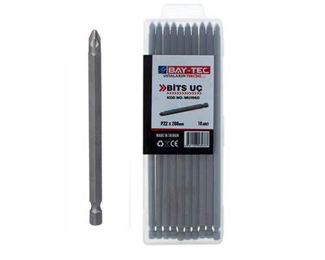 BAYTEC MU1960 BİTS UÇ PZ2 200 MM