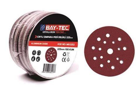 BAYTEC MK0254 HOOKİT ZIMPARA 225 MM 150 KUM