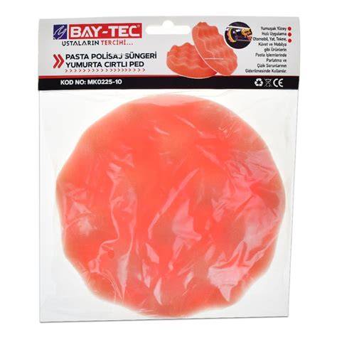 BAYTEC PASTA POLİSAJ SÜNGERİ YUMURTA CIRTLI