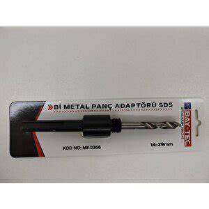 BAYTEC MK0366 Bİ-METAL PANÇ ADAPTÖRÜ SDS 14-29 MM