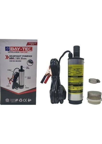 BAYTEC MK4950 AKARYAKIT POMPASI MİNİ 12 WT 51 MM