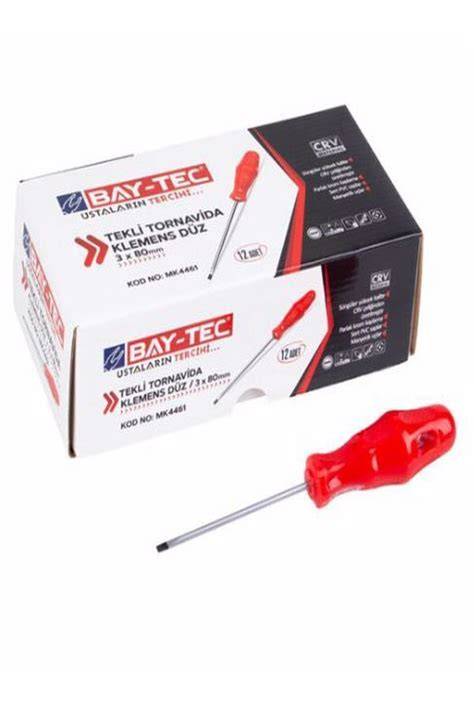 BAYTEC MK4461 TORNAVİDA DÜZ 3X80