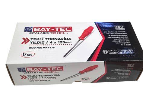 BAYTEC MK4478 TORNAVİDA YILDIZ 4X125