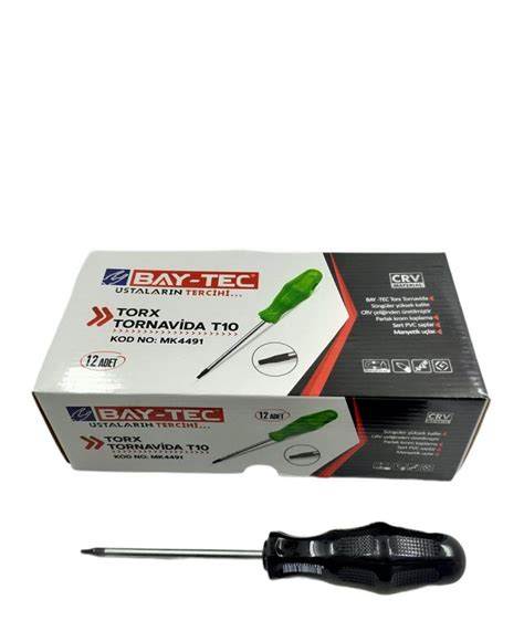 BAYTEC MK4491 TORX UÇLU TORNAVİDA T10