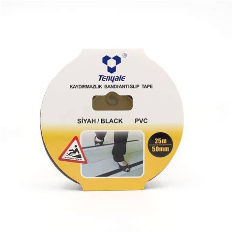 KAYDIRMAZLIK BANTI 25 MMx25 MT SİYAH