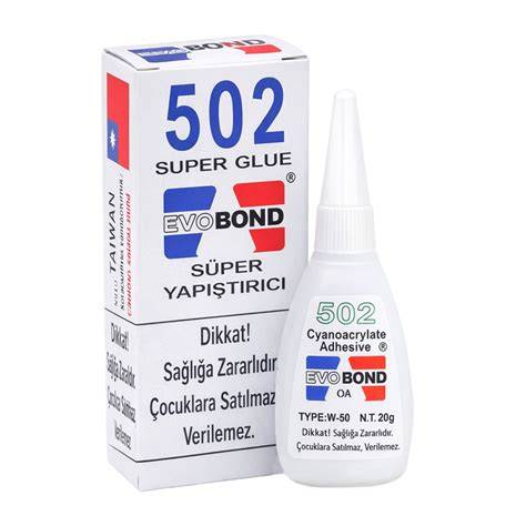 EVOBOND 502 JAPON YAPIŞTIRICISI 20 GR