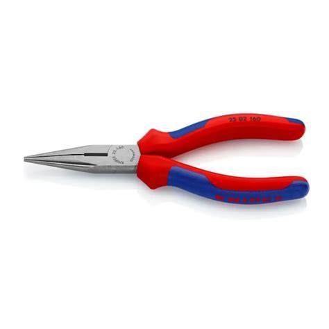 KNIPEX KALIN İZOLE DÜZ KARGABURUN 160 MM 2502160