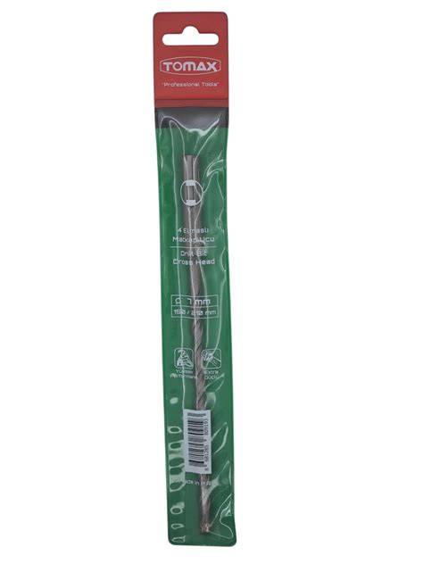 TOMAX SDS PLUS MATKAP UCU 4 ELMASLI 7X210