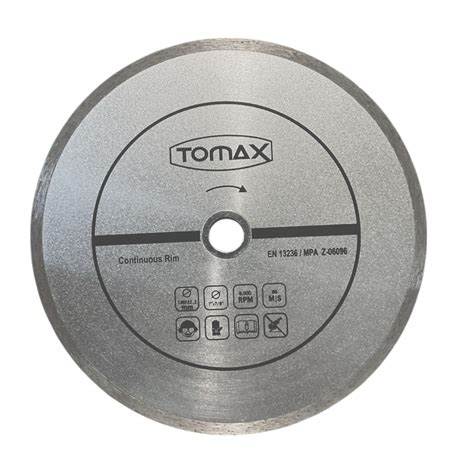 TOMAX SÜREKLİ ELMAS KESİCİ 180x2.2x22