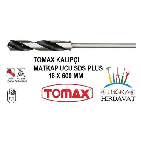 TOMAX KALIPÇI MATKAP UCU 18x600