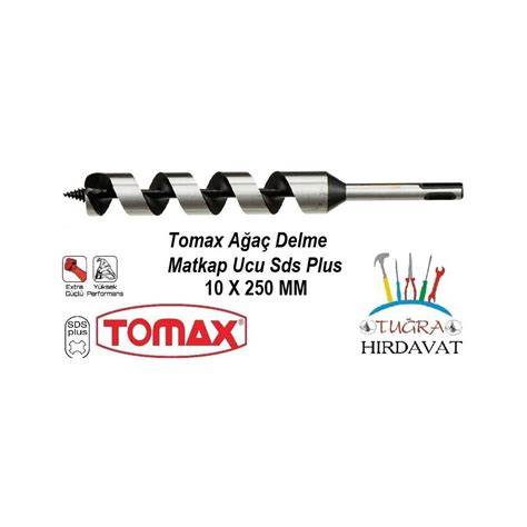 TOMAX AĞAÇ DELME MATKAP UCU 10X250