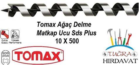 TOMAX AĞAÇ DELME MATKAP UCU 10X500