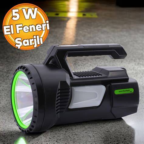 SOYKAN LED ŞARJ EDİLEBİLİR EL FENERİ ST-3905