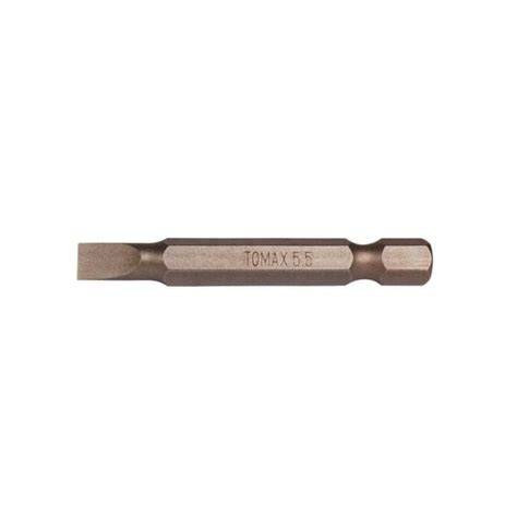 TOMAX BİTS UÇ DÜZ SLOT 5.5x25 MM