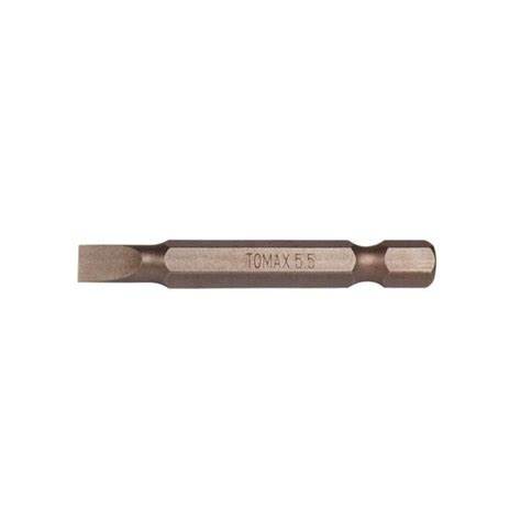 TOMAX BİTS UÇ DÜZ SLOT 5.5x50 MM