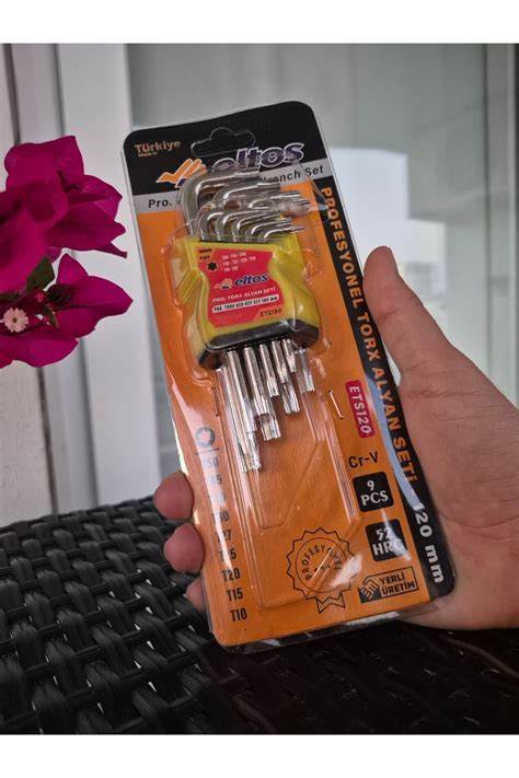 ELTOS PROFESYONEL TOPBAŞLI ALYAN SETİ KISA 9 PCS