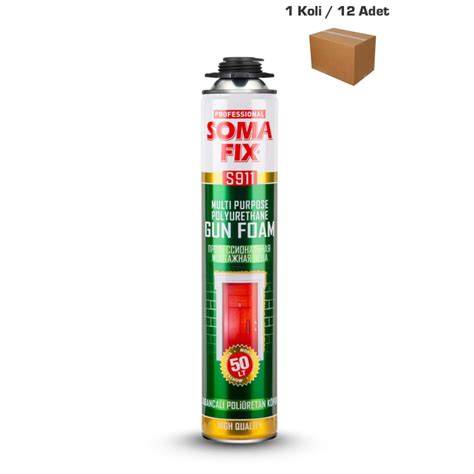 SOMAFİX TABANCALI KÖPÜK 750 ML S911