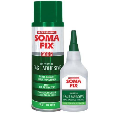 SOMAFİX MDF YAPIŞTIRICI SET 400ML+ 100GR S665