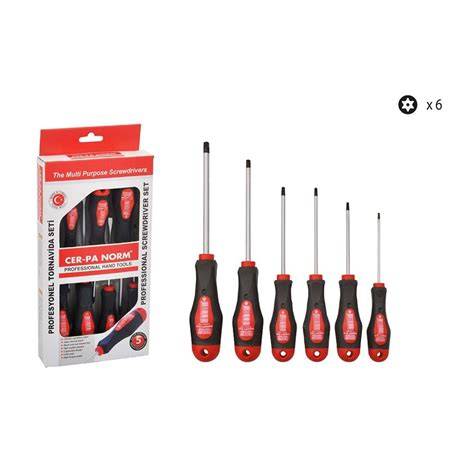 CERPA X PLUS TORX TORNAVİDA TAKIMI 7 Lİ (6700)