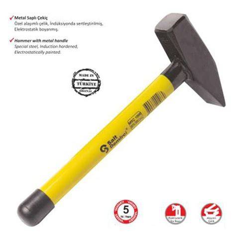 SAİT DEMİRCİ METAL SAPLI KAMYONCU ÇEKİÇ 1500 GR