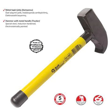 SAİT DEMİRCİ METAL SAPLI KAMYONCU ÇEKİÇ 2000 GR
